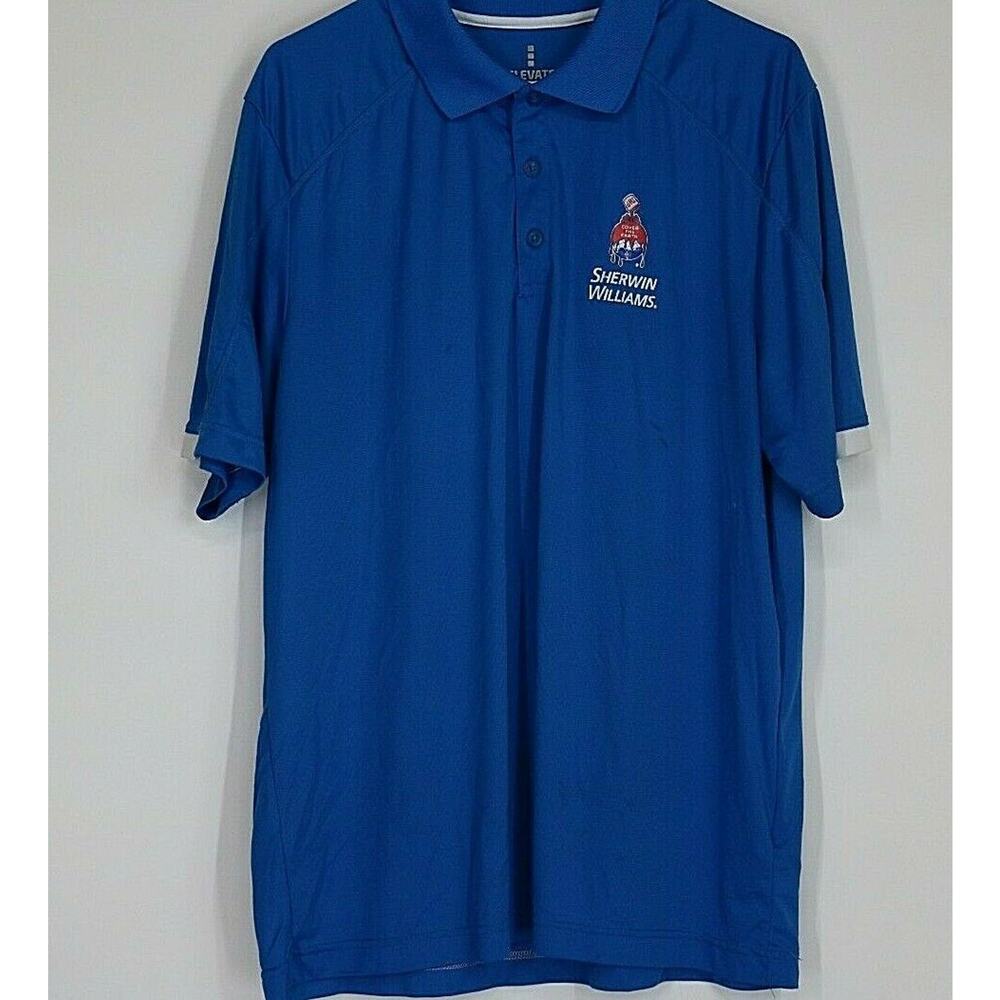 ELEVATE Men's Hommes Polo Shirt Sz XL